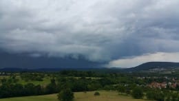 Orage sur le nord du Bas-Rhin. - 16/06/2016 20:00 - Kevin GROLL