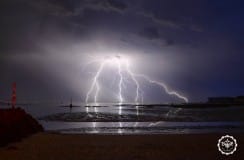 Foudre en Loire-Atlantique, au Pouliguen. - 23/06/2016 02:00 - Benoit GUITTON