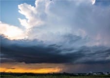 Supercellule près de Saint-Quentin en soirée. - 24/06/2016 00:00 - Steeve DOMERGUE