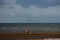 Deux trombes marines et six tubas ont été observés le 28 août 2011, en cours d'après-midi, depuis la plage d'Asnelles (Calvados). - 28/08/2011 16:00 - Thibault Cormier