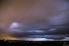 Supercellule en approche de Bourg-en-Bresse. - 25/06/2016 01:00 - Brice VOLO