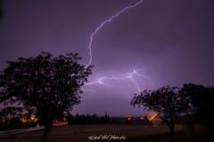 Orage sur l'ouest de l'Aude en fin de soirée. - 25/06/2016 01:00 - Christophe VIDAL