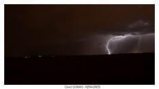 Activité électrique sous un orage multicellulaire en Saône-et-Loire - 08/07/2012 00:30 - Observatoire KERAUNOS