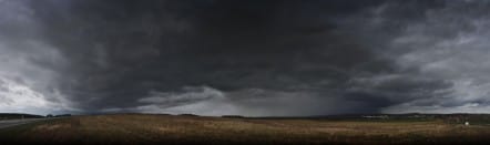 Cellule orageuse de masse d'air froid dans l'Aisne - 09/04/2013 16:00 - David Fotosnature