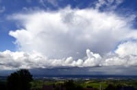 Convection de masse d'air froid dans les Monts du Lyonnais - 25/05/2013 14:30 - (c) KERAUNOS