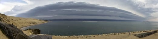 Superbe arcus pris le 7 juin dans les Landes sur la plage de la Dune du Pyla vers les 19h ! - 07/06/2013 19:00 - Eric TARRIT