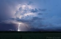 Interception des orages qui ont traversé l'Aude le 8 juin - www.couzinier-photos.book.fr - 08/06/2013 21:00 - Frédéric Couzinier
