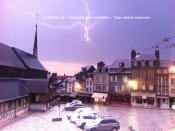 Orage sur Honfleur le 22.07.13 - 22/07/2013 05:00 - OLIVIER JARRY-LACOMBE