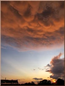 Gros mammas au coucher du soleil après le troisième orage de la journée. Pas le plus actif pourtant... - 18/06/2011 21:42 - Guillaume Louÿs-Jupiter