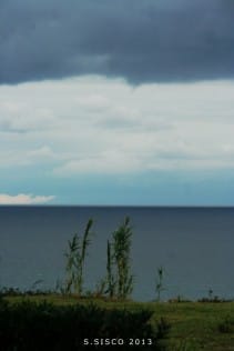 2 tubas se sont formés devant Bastia ce matin, d'abord vers 09h00, puis à nouveau vers 09h30, sans évoluer jusqu'à la trombe. Les orages étaient bien plus au sud (vers la Casinca et la Costa Verde) que la ligne de cumulus sous laquelle ils se sont formés. La faible luminosité a rendu difficile les prises de vue. - 08/10/2013 09:30 - Sylvestre SISCO