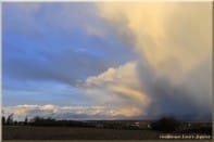 Ce Cb qui aura lâché un peu de grésil quitte les horizons avesnois (enfin, de la ville d'Avesnes vue depuis ses 