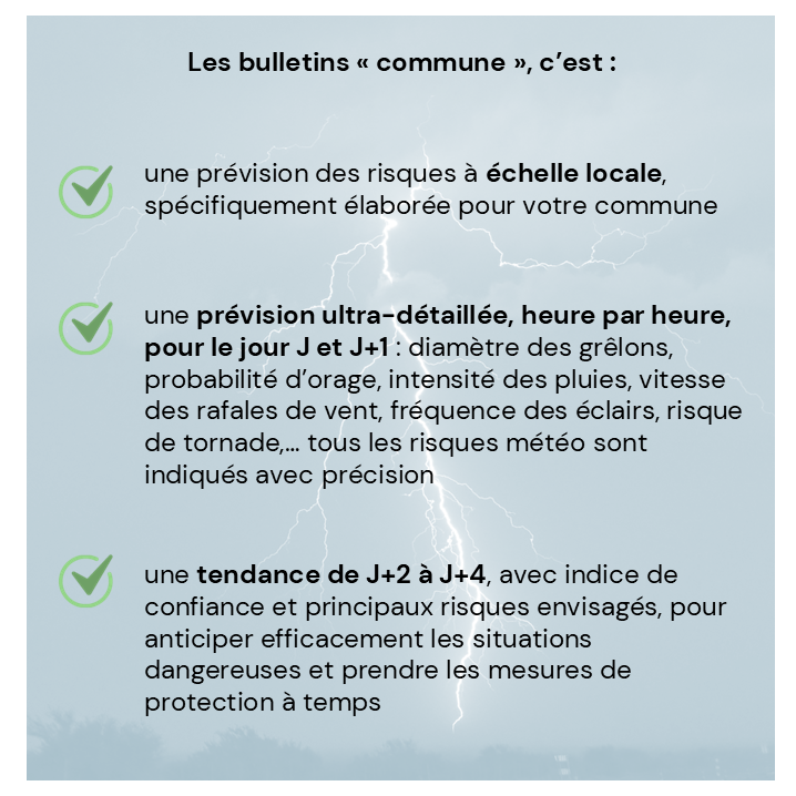 Prévision des risques sur ma commune