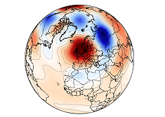 Hiver 2017 : un hiver très peu instable et anticyclonique malgré quelques passages orages venteux
