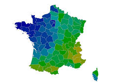 Bilan du mois de juillet 2016 : très gros contraste entre ouest et est du pays