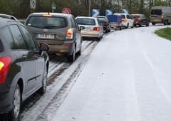 Giboulées avec orages et grêle parfois abondante le 22 mars