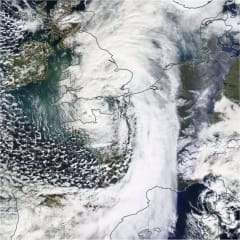 Quelques orages venteux dans le sud-ouest ce 9 mars 2016