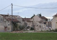 Orages très venteux et tornade au passage de l'ex tempête tropicale Henri le 16 septembre