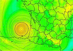 Dépression subtropicale Stéphanie dans le Golfe de Gascogne le 15 septembre, un phénomène inédit