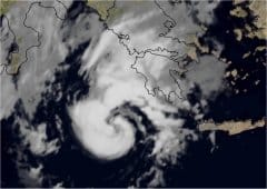 Un medicane s'est formé entre Libye et Grèce le 28 septembre