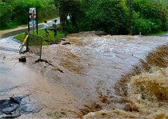 Dépression tropicale avec fortes pluies et violentes rafales de vent sur le sud de la Nouvelle Calédonie du 7 au 9 février