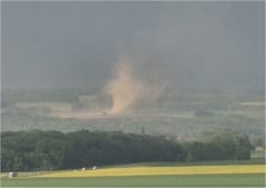 Gustnado près de Langres (Haute-Marne) le 13 mai 2015