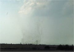 Gustnado en Vendée le 24 juillet
