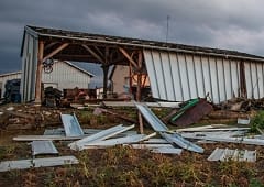Microrafale destructrice dans les Vosges le 6 août