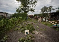 Rafales descendantes en Haute-Saône (70) le 10 août 2014