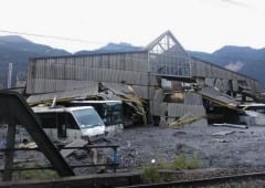 Orages avec fortes pluies des Pyrénées au Massif-Central le 1er août, coulées de boue dans les Alpes