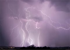 Dégradation orageuse des Pyrénées aux Alpes et au Jura le 11 juillet