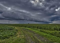 Nombreux orages et fortes pluies le 2 août