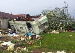 Forte dégradation orageuse le 21 mai, dégâts dans l'Indre, le Cher et la Dordogne