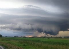 Orages parfois bien actifs sur le nord-ouest de la France le 22 juin
