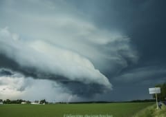 Orages supercellulaires le 23 mai dans le nord-est