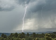 Orages parfois forts dans le sud-est le 4 juin