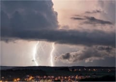 Orages localement très pluvieux, tuba dans le Nord et tornades en Allemagne le 5 juin