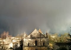 Quelques orages de neige en Normandie et Pays de la Loire le 15 janvier
