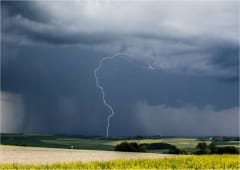 Orages forts, avec pluies intenses et grêle, les 6, 7, 8 et 9 juin 2013