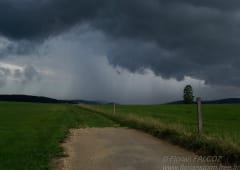 Orages isolés mais bien pluvieux sur le Jura et près de la Manche le 11 août