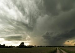 Supercellules sur l'est de la Lorraine et le nord de l'Alsace le 12 mai
