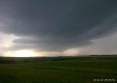 Orages de grêle, supercellules et violentes rafales de vent localisées le 13 mai 2015 entre Lorraine et Alsace
