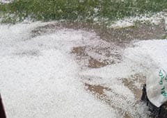 Grêle sur Paris et orages parfois très pluvieux dans le sud-est et le nord le 22 mai