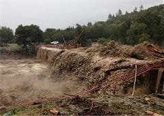 Orages très venteux du Languedoc à la Provence et orages diluviens sur la Corse les 23 et 24 novembre