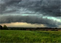 Orages parfois forts dans le nord-ouest le 26 mai