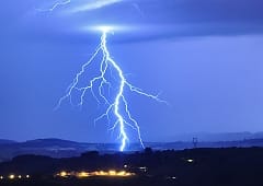 Orages parfois forts le 30 juillet en Auvergne et Rhône-Alpes