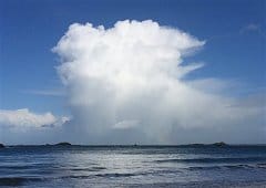 Violentes rafales de vent et orages au passage de la dépression Freya le 4 mars