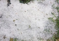 Orages grêligènes peu organisés mais parfois forts dans le sud le 7 mai