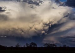 Dégradation orageuse sur l'ouest du pays le 10 avril