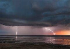 Nouveaux orages avec fortes pluies et grêle le 12 avril
