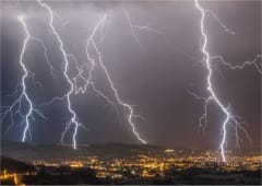 De nombreux orages virulents sur la France le 28 mai